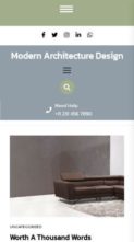 Modern Architecture Design (screenshot mobile)