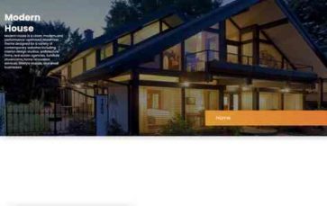 Modern House (screenshot desktop)