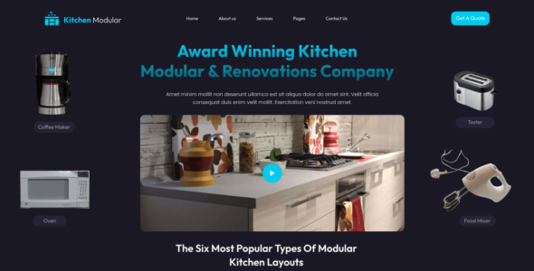 Modular Kitchen (The Magnifico)