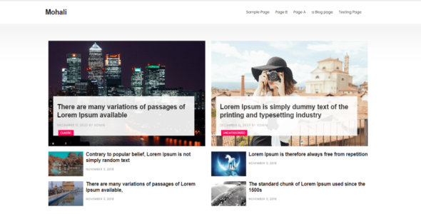Mohali (WordPress)