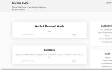 Moina Blog (screenshot desktop)