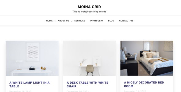 Moina Grid (WordPress)
