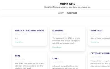 Screenshot Desktop Moina Grid (screenshot desktop)