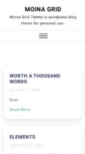 Screenshot Mobile Moina Grid (screenshot mobile)