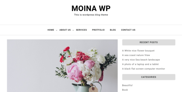 Moina Wp (WordPress)