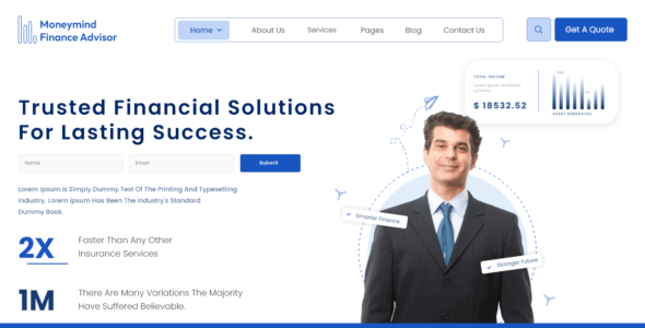 Moneymind Finance Advisor (WordPress)