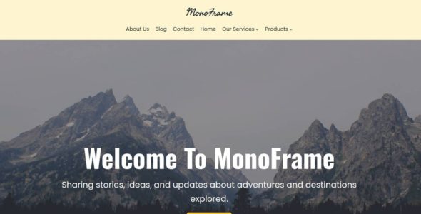 MonoFrame (WordPress)