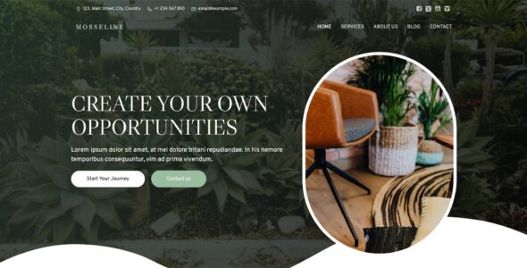 Mosseline (WordPress)