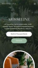 Mosseline (screenshot mobile)