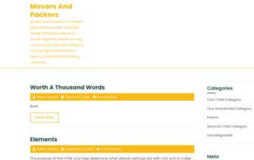 Movers And Packers (screenshot desktop)