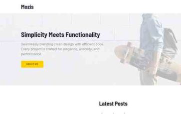 Mozis (screenshot desktop)