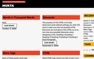 Mukta (screenshot desktop)