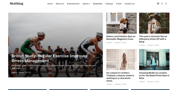 Multiblog (Themes Artist) (WordPress)