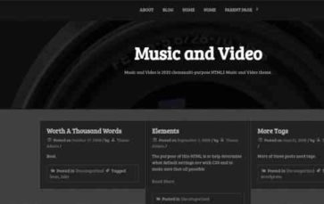 Music And Video (screenshot desktop)