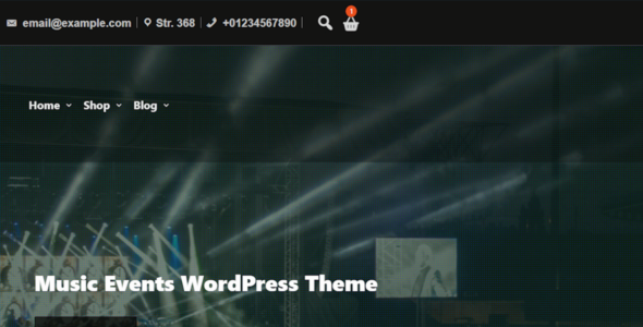 Music Events (WordPress)