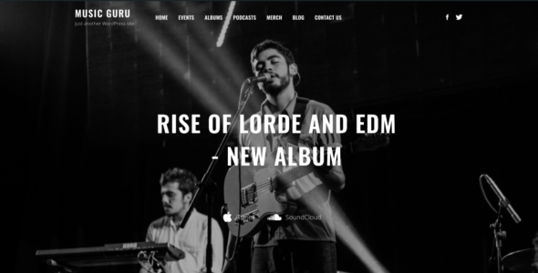 Music Guru (WordPress)