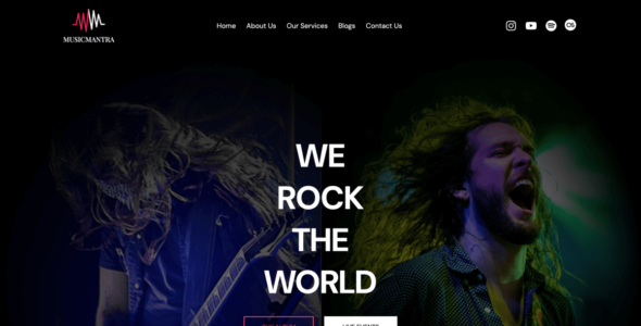 MusicMantra (WordPress)