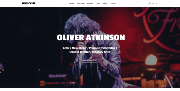 MusicVibe (WordPress)