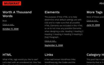 Muskrat (screenshot desktop)