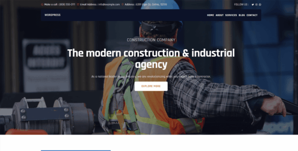 Nas Construction Group (WordPress)