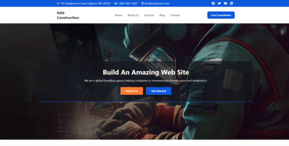 NAS Construction Lite (WordPress)