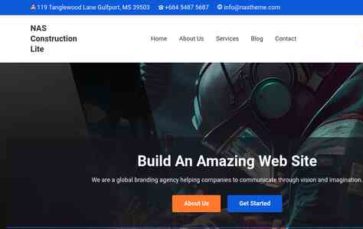 NAS Construction Lite (screenshot desktop)