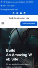 NAS Construction Lite (screenshot mobile)