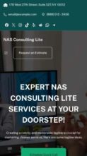 NAS Consulting Lite (screenshot mobile)
