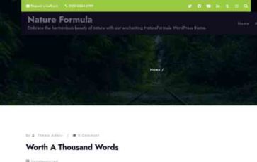 Nature Formula (screenshot desktop)