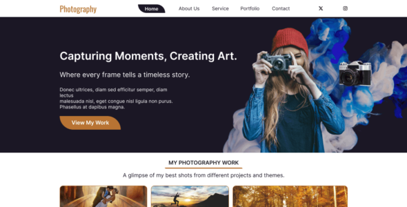 Nature Photography (WordPress)