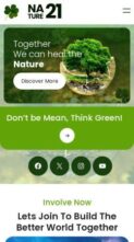 Nature21 (screenshot mobile)