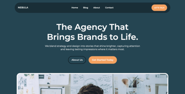 Nebula Marketing Agency (WordPress)