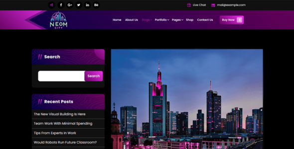 Neom City (WordPress)