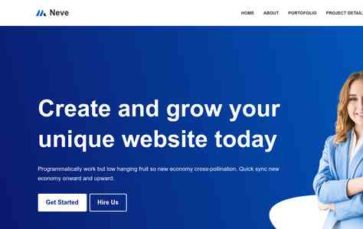 Neve (screenshot desktop)