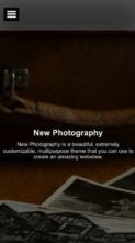 New Photography (screenshot mobile)
