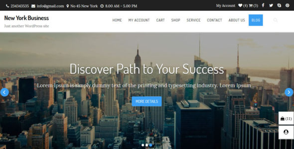 New York Business (WordPress)