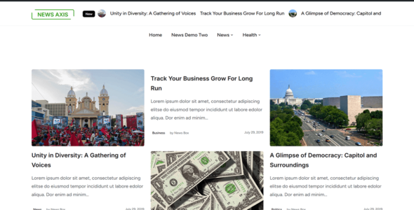 News Axis (WordPress)