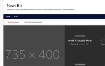 News Biz (screenshot desktop)