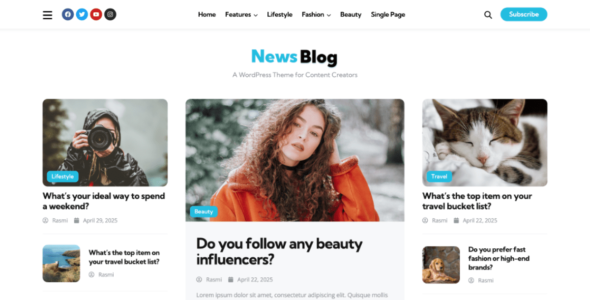 News Blog Kit (WordPress)