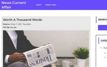 News Current Affair (screenshot desktop)