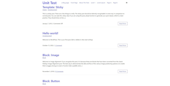 News Element (WordPress)