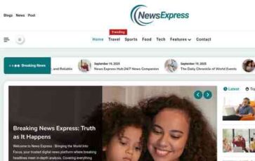 News Express (screenshot desktop)
