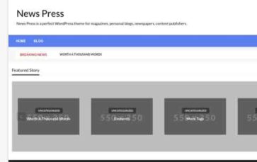 News Press (screenshot desktop)