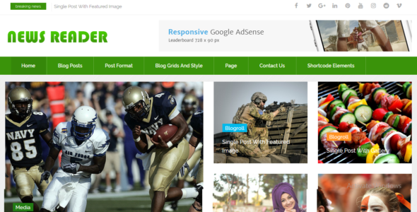 News Reader (WordPress)