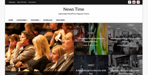 News Time (WordPress)