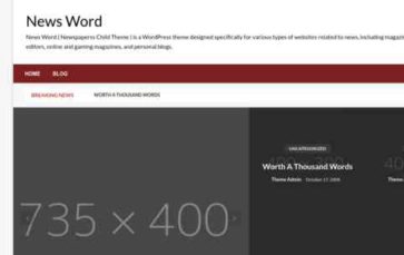 News Word (screenshot desktop)