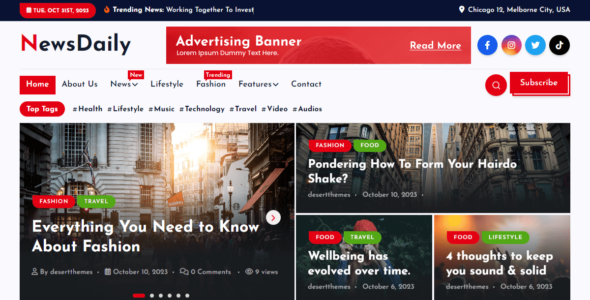 NewsDaily (WordPress)