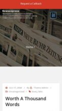 Screenshot Mobile Newsexpress (screenshot mobile)