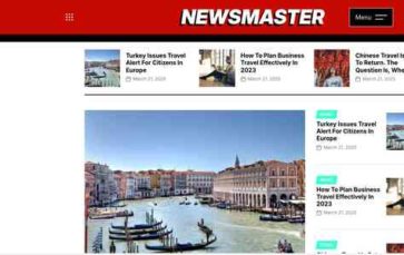 NewsMaster (screenshot desktop)