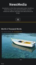 NewsMedia (Theme Arile) - (screenshot mobile)